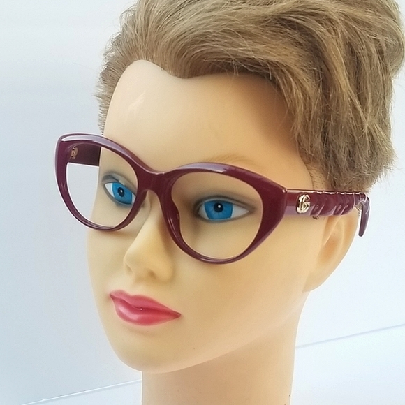 Stunning  Authentic Gucci  GG Marmont Red Eyeglasses Frames - Picture 2 of 16